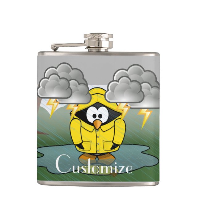 Shiving Rainy Day Penguin Thunder_Cove Fickplunta (Framsidan)