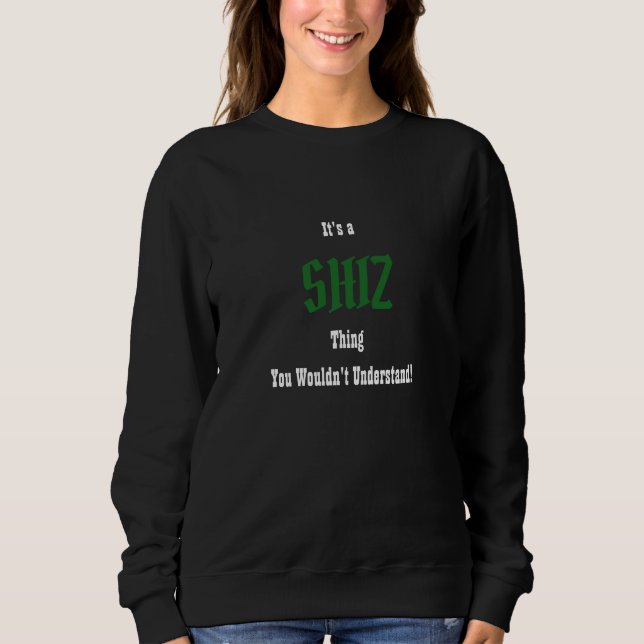 Shiz Sweatshirt T-shirt (Framsida)