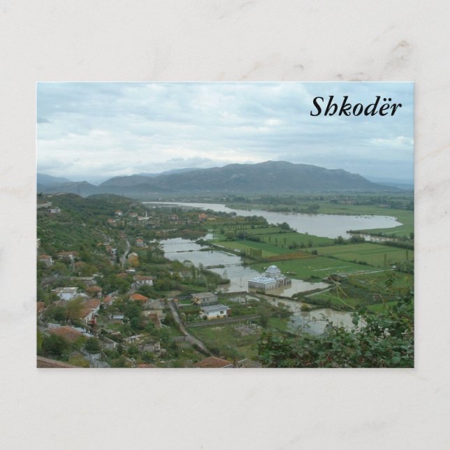 Shkodra Vykort (Framsida)
