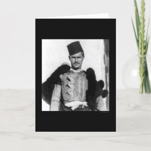 Shkypetars Costume Albanien 1923 Kort