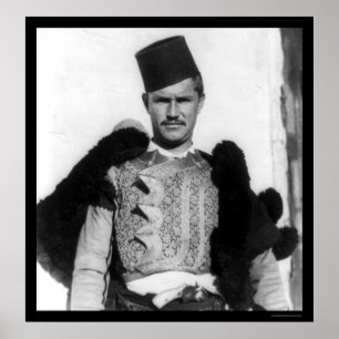 Shkypetars Costume Albanien 1923 Poster