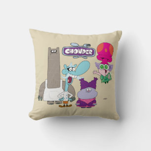 Shnitzel, Mung, Chowder och Truffles Kudde