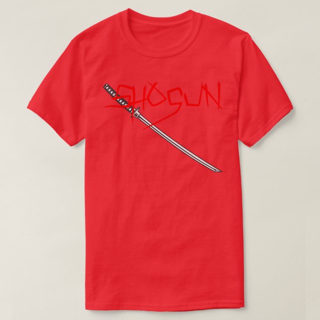 Sho Japanska Samurai-svärd (2) T Shirt (Design framsida)