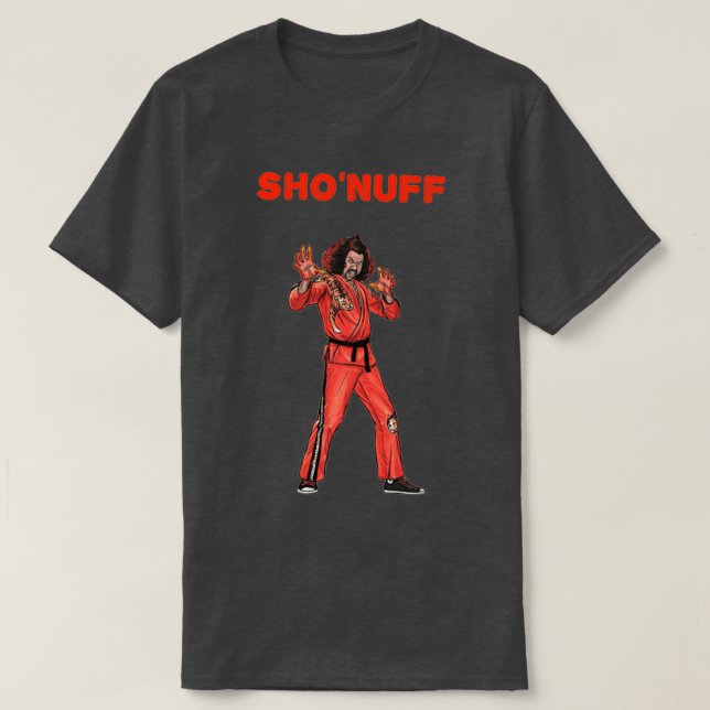 Sho Nuff Kungfu T Shirt (Design framsida)