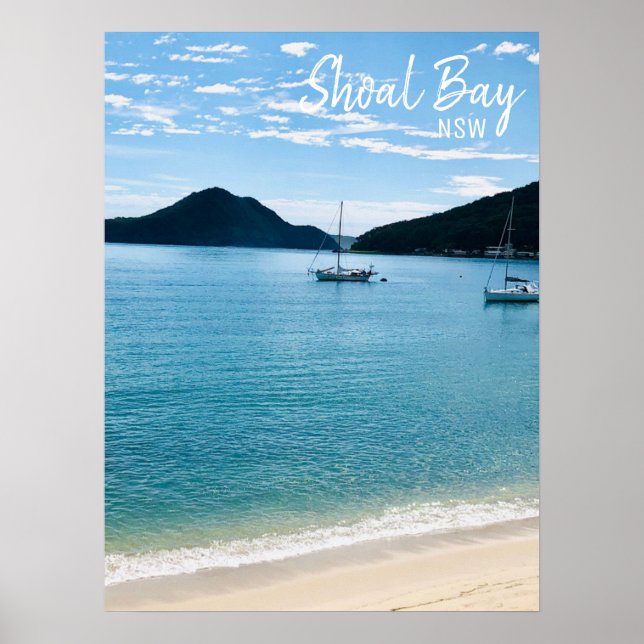 Shoal Bay Port Stephens NSW Poster (Framsidan)