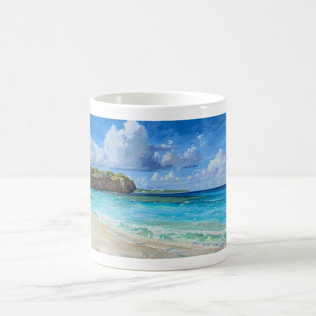 Shoal Beah, Anguilla Kaffemugg (Center)