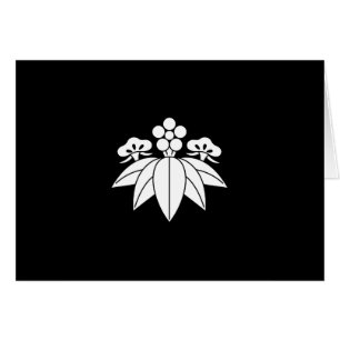 Shochiku Bai Gentian Hälsningskort