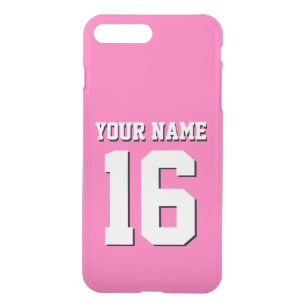 Shock rosa #2 Sporty Team Jersey iPhone 7 Plus Skal