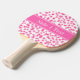 Shock rosa 2 Stars White BG, Shock rosa Monogram Pingisracket