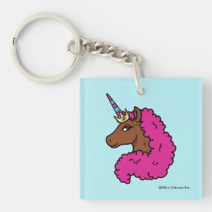 Shock rosa Afro Unicorn
