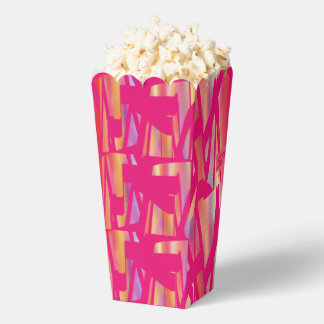 Shock rosa art popcorn box presentaskar