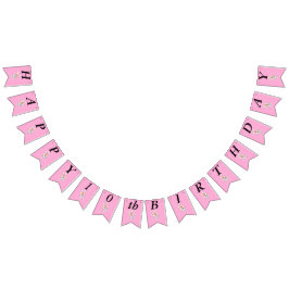 Shock rosa av den berömvärda Tecknaden i vitfödels Vimplar