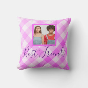 Shock rosa Best Friends Photo Play Kudde