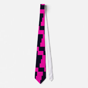 Shock rosa & Black Manar Hemska Ugly Tie CricketDi Slips