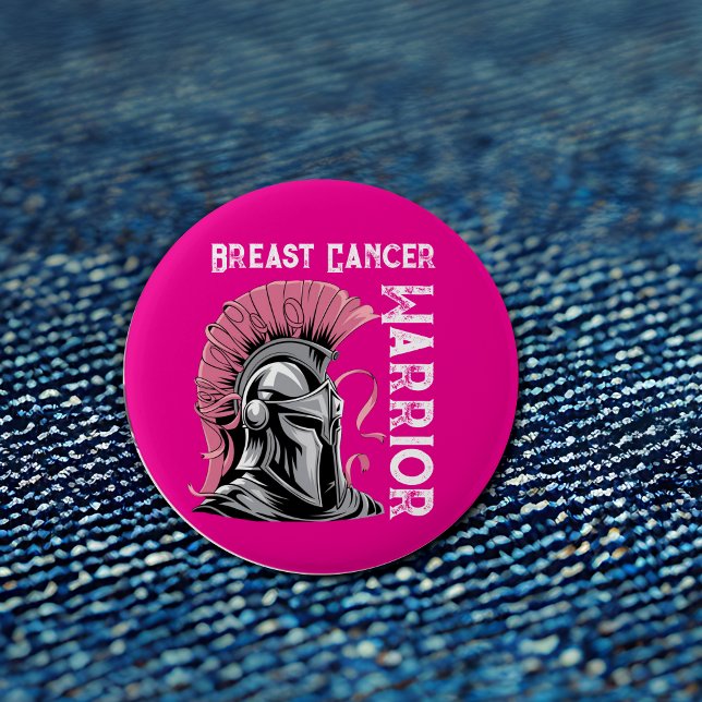 Shock rosa Breast Cancer Warrior Knapp (Skapare uppladdad)