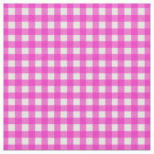 Shock rosa Checkade Gingham för Home Canning Lids