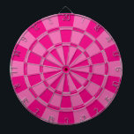 Shock rosa darttavla<br><div class="desc">Shock rosapilen stiger ombord</div>
