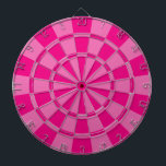 Shock rosa darttavla<br><div class="desc">Shock rosapilen stiger ombord</div>