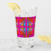 Shock rosa Desert inspiration dricksglas