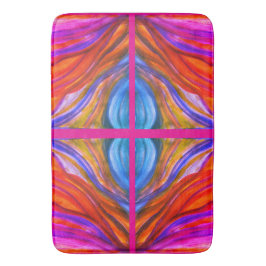 Shock rosa Desert-inspirationer Bath-format Badrumsmatta