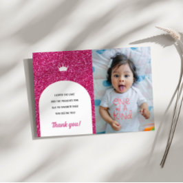 Shock rosa Doll, Mode Doll Tack-fotokort Inbjudningar