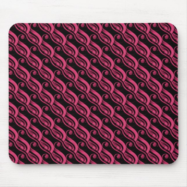 Shock rosa Effortless Charm Mousepad Musmatta (Framsidan)