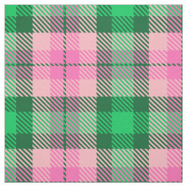 Shock rosa Emerald Forest Grönt XL Tartan Tyg