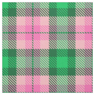 Shock rosa Emerald Forest Grönt XL Tartan Tyg