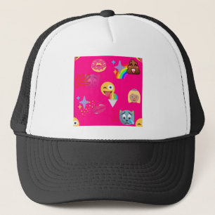 shock rosa emoji keps