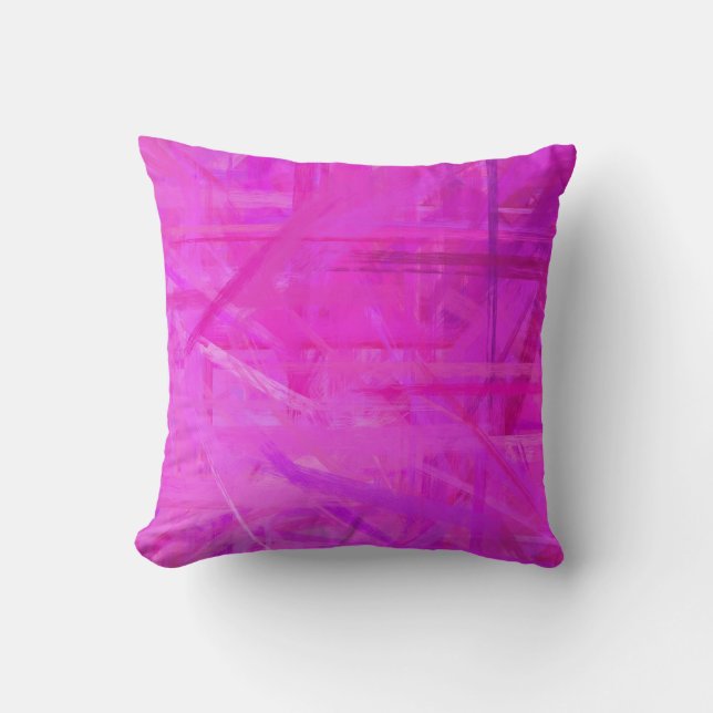 Shock rosa Fine Art Paweed Stil Kudde (Framsida)