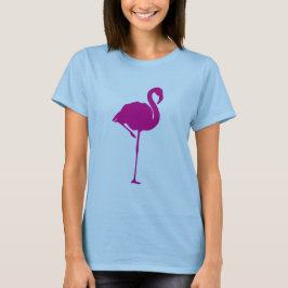 Shock rosa Flamingo Women's Passande Burnout Tee