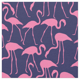 Shock rosa Flamingos Tyg