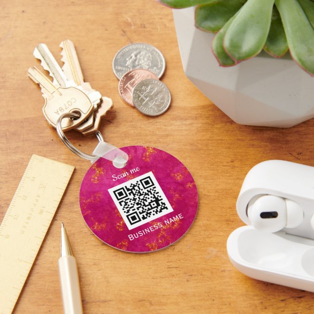 Shock rosa för Anpassningsbar av Professionell för Nyckelring (Skrivbord)