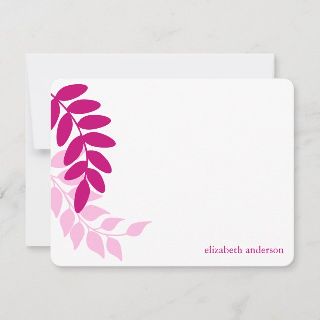 Shock rosa Garden Lövs (Framsida)