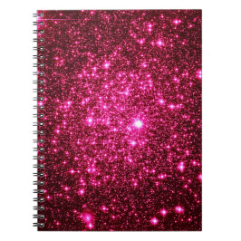 Shock rosa Glitter Anteckningsbok