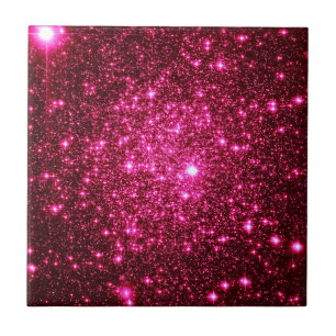 Shock rosa Glitter Kakelplatta