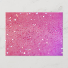 shock rosa Glitter - Shiny, Sparkles Vykort