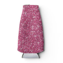 Shock rosa Glitter tryckt