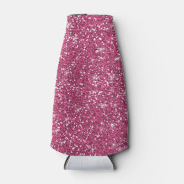 Shock rosa Glitter tryckt