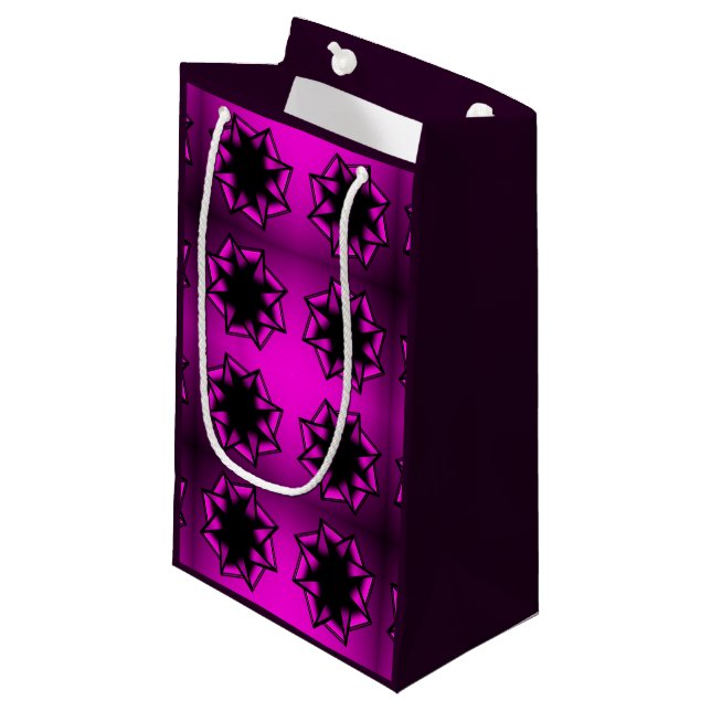 Shock rosa Gradient Star Bow (Framsidan Vinklad)