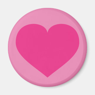 Shock rosa Heart Magnet