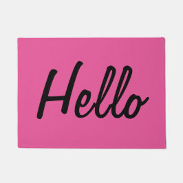 Shock rosa - hejdörrmatta