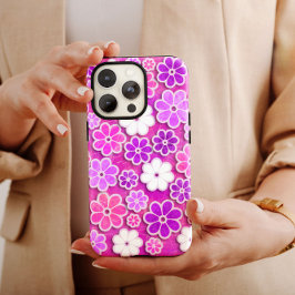 Shock rosa Hippie iPhone | 60-tal Hippie iPhone 13