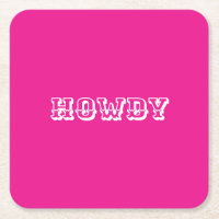 Shock rosa Howdy Cowgirl Stil