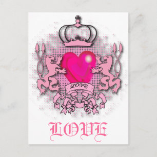 shock rosa jubilee monarchy krona vykort
