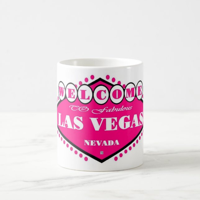 SHOCK ROSA Las Vegas Sign Mugg (Center)