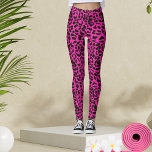 Shock rosa Leopard Animal Print Leggings<br><div class="desc">Shock rosa Djurleopard print Leggings är ett djärvt och modernt val med en levande grönt och en svårtolkad leopard print mönster. Den unika kombinationen av den slående chockerande Rosa färg och det klassiska leopardutskriften skapar en fängslande fusion av modern och animalisk estetik. Dessa lagar är mångsidiga och lämpliga för både...</div>