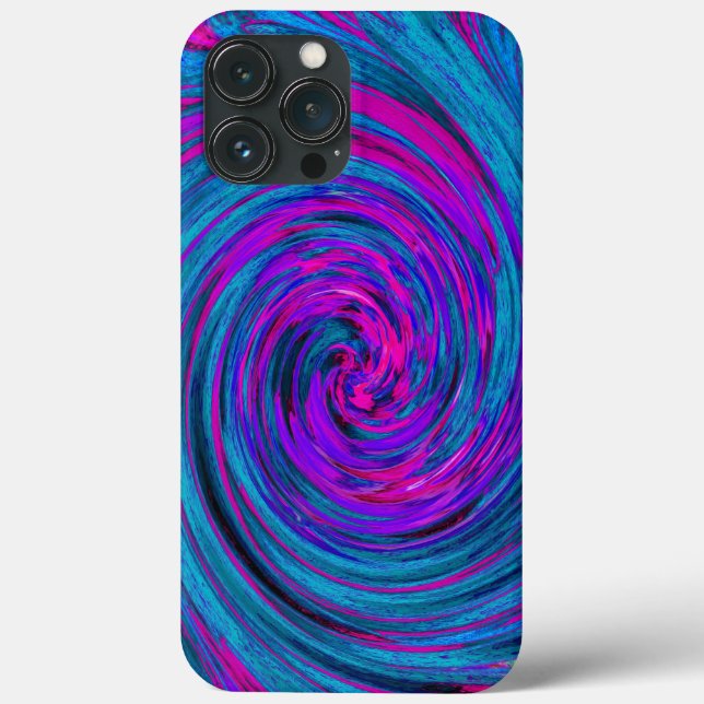 Shock rosa, Lila och återgång till blå Abstrakt (Baksida)