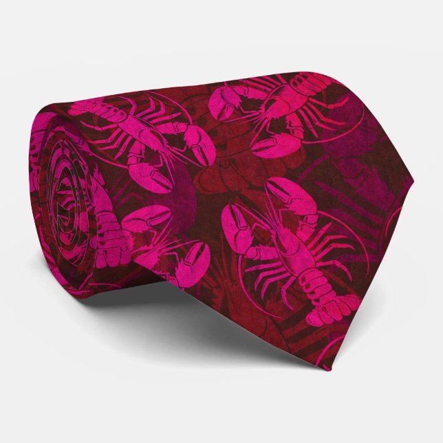 Shock rosa Lobster Bake Funny Beach Party Slips (Rullad)