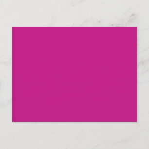 shock rosa Magenta Fuchsia Solid Färg - bakgrund Vykort